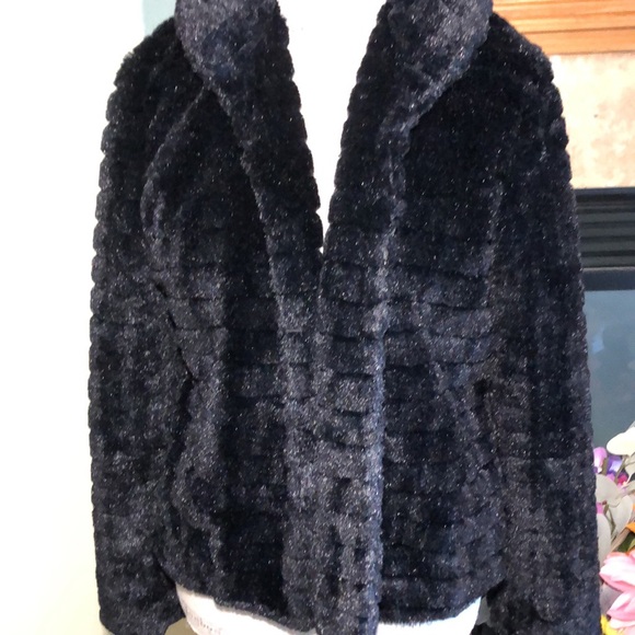 Fur jacket LAURA ASHLEY large - Picture 2 of 9
